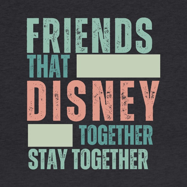 Disney Friends Forever Tee by Merch by Seconds to Go